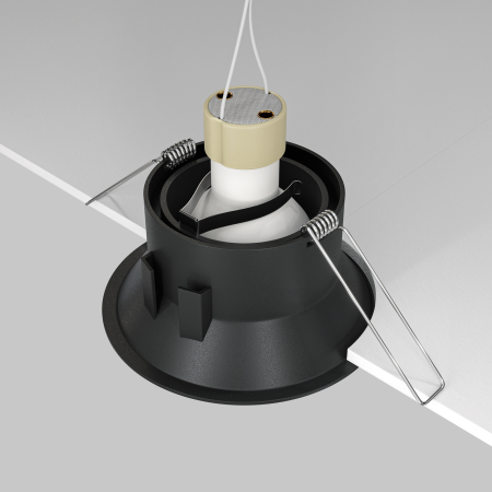 Corp de iluminat încastrat DOT, Aluminiu Negru, 10W, MAYTONI DL028-2-01B [5]