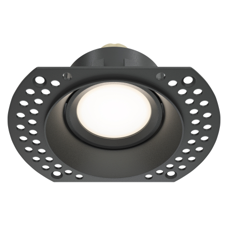 Corp de iluminat încastrat DOT, Aluminiu Negru, 10W, MAYTONI DL042-01-RD-B [5]