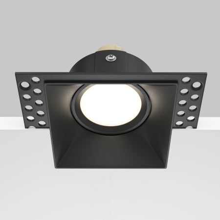 Corp de iluminat încastrat DOT, Aluminiu Negru, 10W, MAYTONI DL042-01-SQ-B [7]