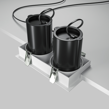 Corp de iluminat încastrat HIDDEN, Aluminiu și plastic Alb, 20W, MAYTONI DL095-02-10W3K-W [7]
