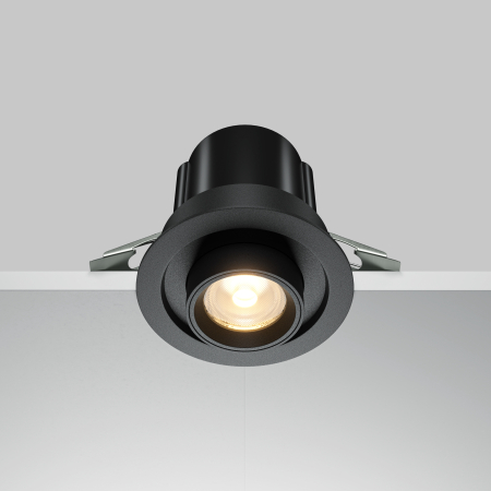 Corp de iluminat încastrat HIDDEN, Aluminiu și plastic Negru, 10W, MAYTONI DL095-01-10W3K-B [10]