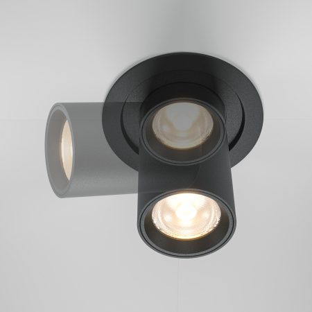 Corp de iluminat încastrat HIDDEN, Aluminiu și plastic Negru, 10W, MAYTONI DL095-01-10W3K-B [7]