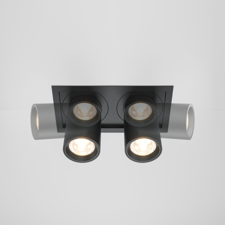 Corp de iluminat încastrat HIDDEN, Aluminiu și plastic Negru, 20W, MAYTONI DL095-02-10W3K-B [6]