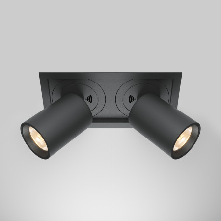 Corp de iluminat încastrat HIDDEN, Aluminiu și plastic Negru, 20W, MAYTONI DL095-02-10W3K-B [4]