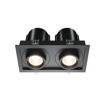 Promotii - Corp de iluminat încastrat HIDDEN, Aluminiu și plastic Negru, 20W, MAYTONI DL095-02-10W3K-B