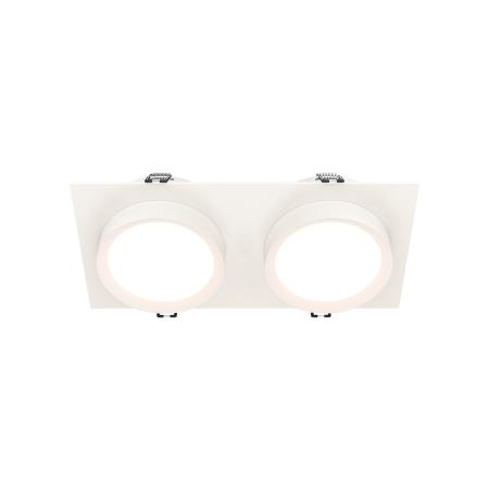 Promotii - Corp de iluminat încastrat HOOP, Aluminiu și plastic Alb, 12W, MAYTONI DL086-02-GX53-SQ-W