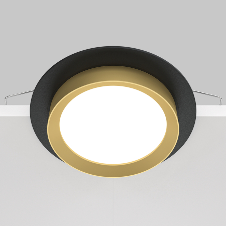 Corp de iluminat încastrat HOOP, Aluminiu și plastic Negru, 12W, MAYTONI DL086-GX53-RD-BG [7]