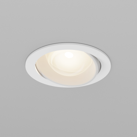 Corp de iluminat încastrat Lentilă Alb Aluminiu 12W MAYTONI DL105-12W3K-W [4]