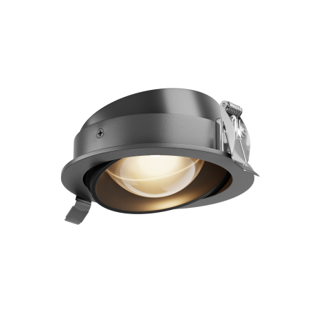 Promotii - Corp de iluminat încastrat Lentilă Negru Aluminiu 12W MAYTONI DL105-12W3K-B