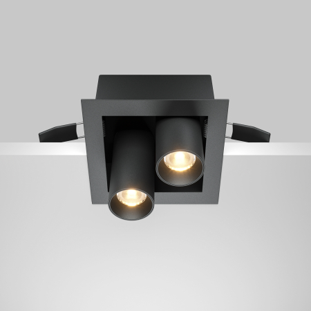 Corp de iluminat încastrat Magnum, Aluminiu Negru, 14W, MAYTONI DL094-02-7W3K-B [8]