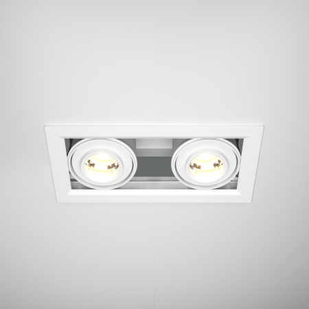 Corp de iluminat încastrat Metal Modern, Aluminiu, metal Alb, 20W, MAYTONI DL093-02-10W3K-W [5]