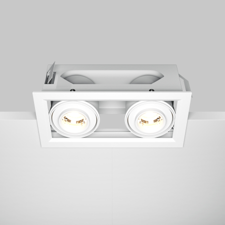 Corp de iluminat încastrat Metal Modern, Aluminiu, metal Alb, 20W, MAYTONI DL093-02-10W3K-W [8]