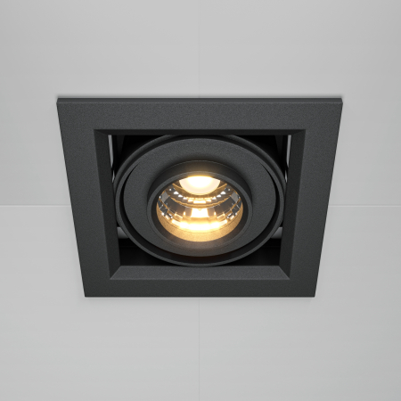 Corp de iluminat încastrat Metal Modern, Aluminiu, metal Negru, 10W, MAYTONI DL093-01-10W3K-B [5]
