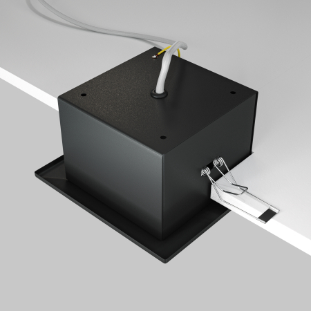 Corp de iluminat încastrat Metal Modern, Metal Negru, 10W, MAYTONI DL008-2-01-B [4]