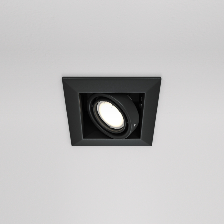 Produse - Corp de iluminat încastrat Metal Modern, Metal Negru, 10W, MAYTONI DL008-2-01-B