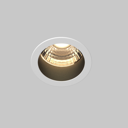 Corp de iluminat încastrat Minor, Aluminiu Negru și alb, 5W, MAYTONI DL089-5W3K-BW [3]