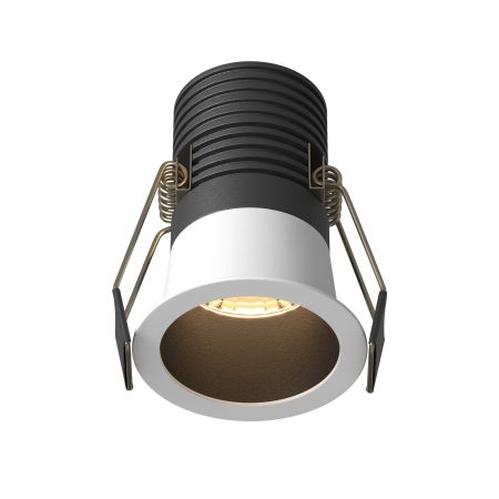 Promotii - Corp de iluminat încastrat Minor, Aluminiu Negru și alb, 9W, MAYTONI DL089-9W3K-BW