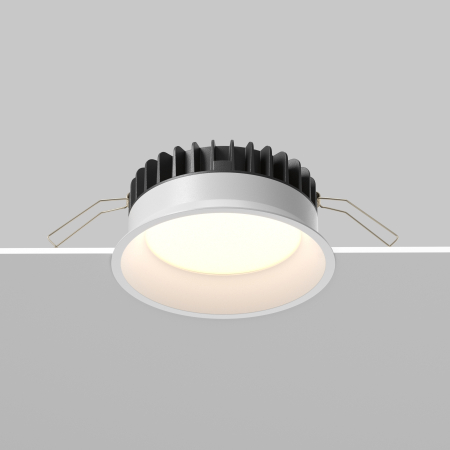 Corp de iluminat încastrat OKNO, Aluminiu și plastic Alb, 12W, MAYTONI DL055-12W3-4-6K-W [7]