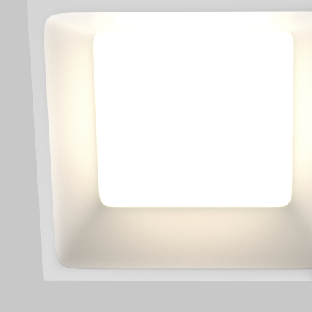 Corp de iluminat încastrat OKNO, Aluminiu și plastic Alb, 12W, MAYTONI DL056-12W3-4-6K-W [6]