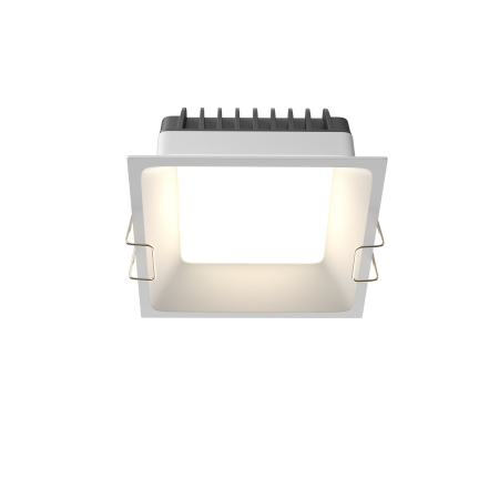 Produse - Corp de iluminat încastrat OKNO, Aluminiu și plastic Alb, 12W, MAYTONI DL056-12W3-4-6K-W