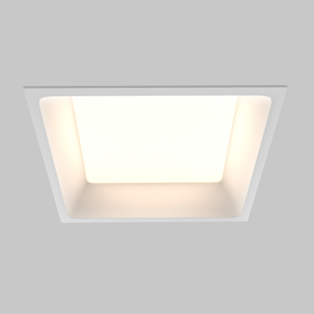 Corp de iluminat încastrat OKNO, Aluminiu și plastic Alb, 18W, MAYTONI DL056-18W3-4-6K-W [4]