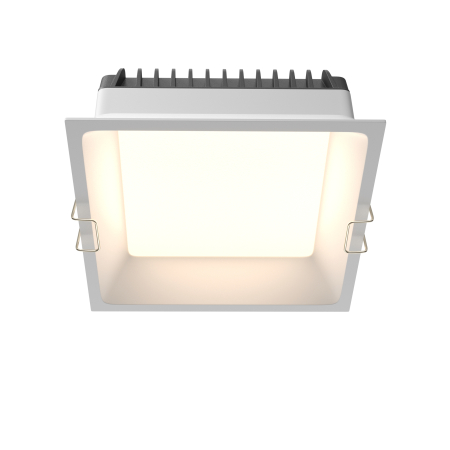 Produse - Corp de iluminat încastrat OKNO, Aluminiu și plastic Alb, 18W, MAYTONI DL056-18W3-4-6K-W