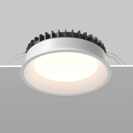 Corp de iluminat încastrat OKNO, Aluminiu și plastic Alb, 24W, MAYTONI DL055-24W3-4-6K-W [7]
