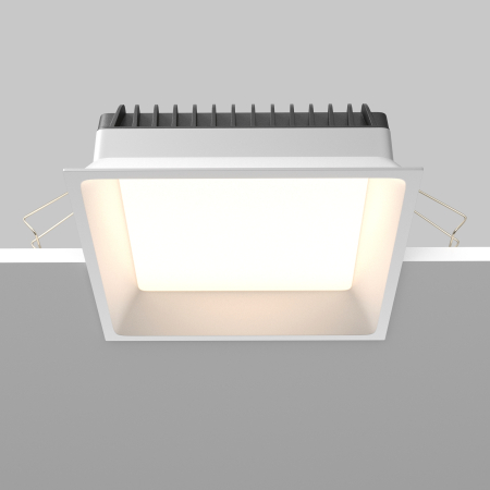 Corp de iluminat încastrat OKNO, Aluminiu și plastic Alb, 24W, MAYTONI DL056-24W3-4-6K-W [7]