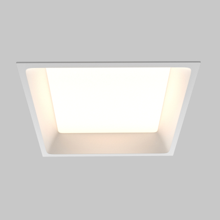 Corp de iluminat încastrat OKNO, Aluminiu și plastic Alb, 24W, MAYTONI DL056-24W3-4-6K-W [4]