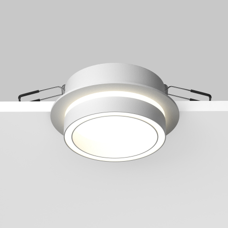 Corp de iluminat încastrat ORLO, Aluminiu și acril Alb, 12W, MAYTONI DL087-GX53-RD-W [5]