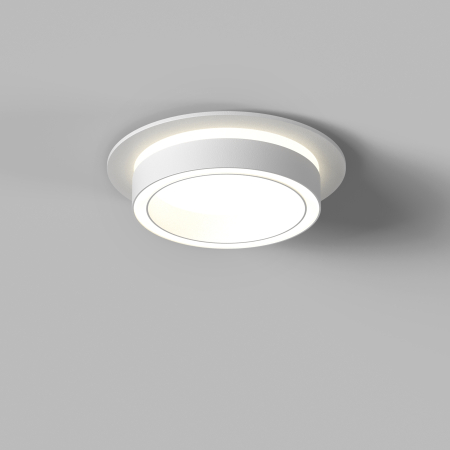 Corp de iluminat încastrat ORLO, Aluminiu și acril Alb, 12W, MAYTONI DL087-GX53-RD-W [2]