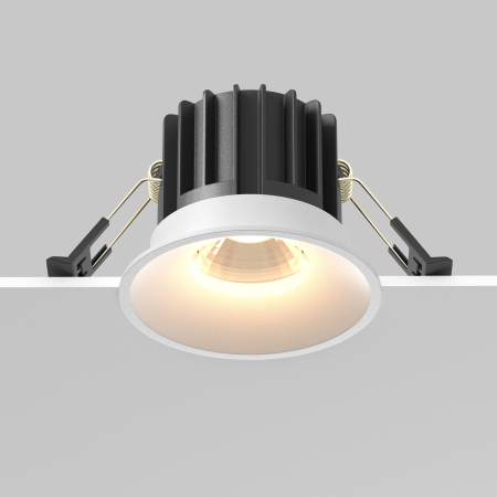 Corp de iluminat încastrat Rotund, Aluminiu Alb, 12W, MAYTONI DL058-12W3K-W [8]