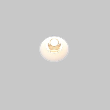 Corp de iluminat încastrat Rotund, Aluminiu Alb, 7W, MAYTONI DL058-7W3K-TRS-W [4]