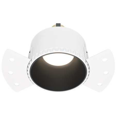 Promotii - Corp de iluminat încastrat Share, Aluminiu și plastic Alb, 10W, MAYTONI DL051-01-GU10-RD-WB