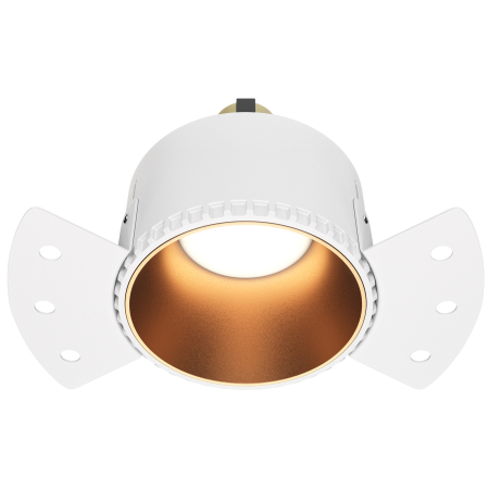 Promotii - Corp de iluminat încastrat Share, Aluminiu și plastic Alb, 10W, MAYTONI DL051-01-GU10-RD-WMG