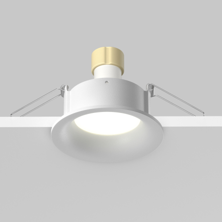 Corp de iluminat încastrat Slim, Aluminiu Alb, 10W, MAYTONI DL088-GU10-RD-W [7]