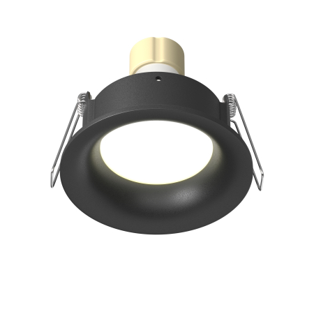 Promotii - Corp de iluminat încastrat Slim, Aluminiu Negru, 10W, MAYTONI DL088-GU10-RD-B