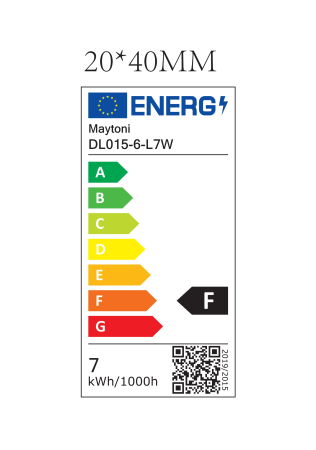 Corp de iluminat încastrat Stockton, Plastic Alb, 7W, MAYTONI DL015-6-L7W [1]