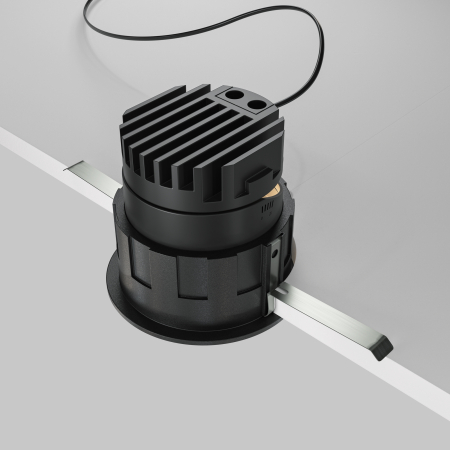 Corp de iluminat încastrat Wise, Aluminiu și plastic Negru, 10W, MAYTONI DL057-10W3K-B [9]