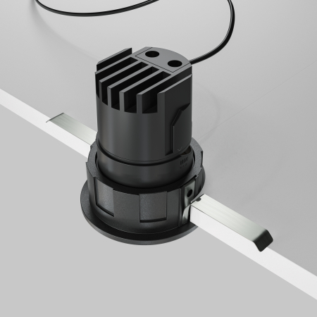 Corp de iluminat încastrat Wise, Aluminiu și plastic Negru, 7W, MAYTONI DL057-7W3K-B [9]