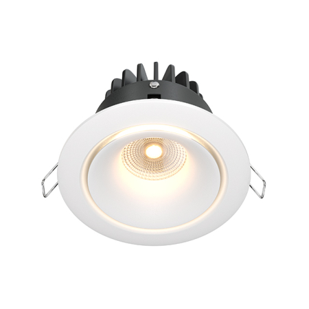 Produse - Corp de iluminat încastrat Yin, Aluminiu Alb, 12W, MAYTONI DL031-L12W3K-D-W