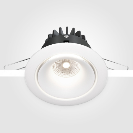 Corp de iluminat încastrat Yin, Aluminiu Alb, 12W, MAYTONI DL031-L12W4K-W [7]