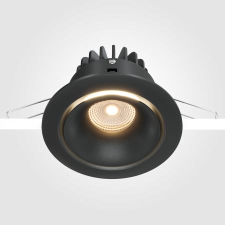 Corp de iluminat încastrat Yin, Aluminiu Negru, 12W, MAYTONI DL031-L12W3K-D-B [7]