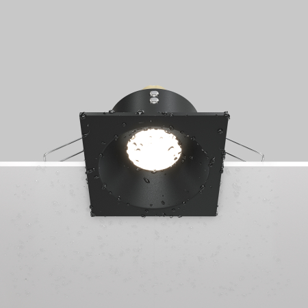 Corp de iluminat încastrat Zoom, Aluminiu Negru, 10W, MAYTONI DL033-2-01B [6]
