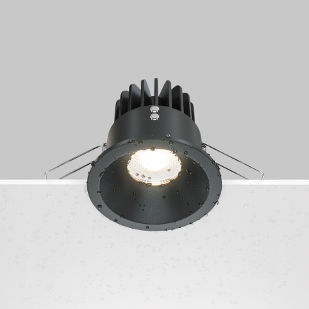 Corp de iluminat încastrat Zoom, Aluminiu Negru, 12W, MAYTONI DL034-L12W3K-D-B [7]