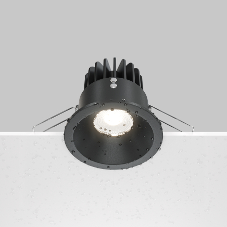 Corp de iluminat încastrat Zoom, Aluminiu Negru, 12W, MAYTONI DL034-L12W4K-B [7]