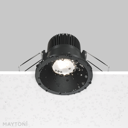 Corp de iluminat încastrat Zoom, Aluminiu Negru, 6W, MAYTONI DL034-01-06W4K-D-B [7]