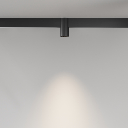 Corp de iluminat pe șină Alfa, Aluminiu Negru, 7W, MAYTONI TR122-4-7W-DS-B [6]