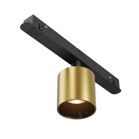 Produse - Corp de iluminat pe șină Alfa S, Aluminiu Negru, 6W, MAYTONI TR132-2-7W3K-BS