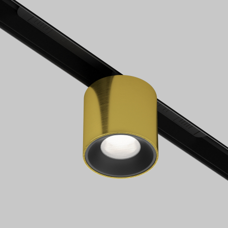 Corp de iluminat pe șină Alfa S, Aluminiu Negru, 7W, MAYTONI TR132-4-7W-DS-BS [4]